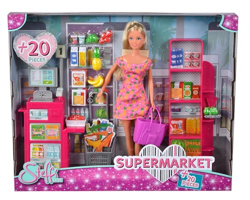 Muñeca Steffi Love Supermarket 29 cm para 3 años miniatura 2
