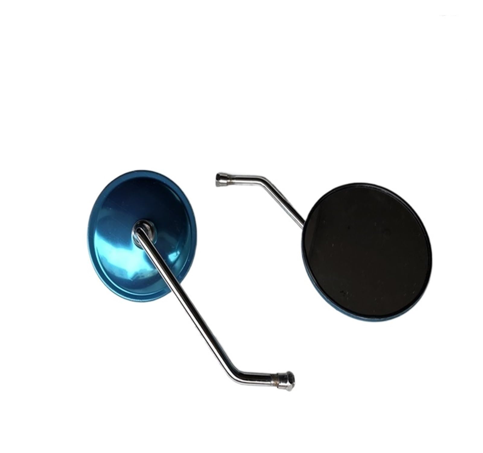 Espejo retrovisor de moto GN125 cromado con rosca de 10mm 7