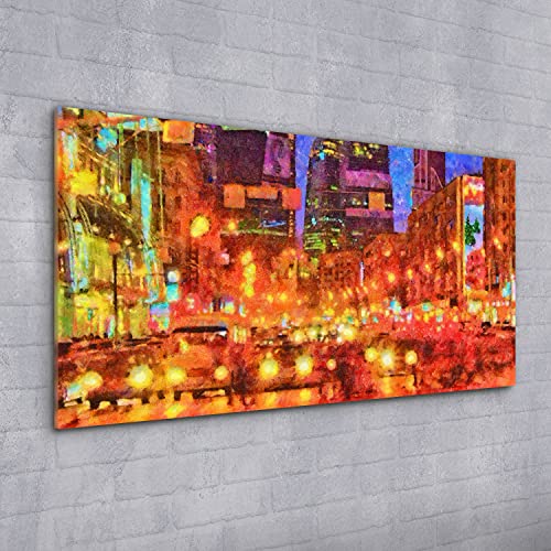 Tableau acrylique paysage 100x50 cm décoration murale salon - 2