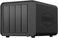 TERRAMASTER F4-424 NAS Storage 4Bay, N95 Quad-Core CPU, 8 GB DDR5 RAM, 2,5 GbE Port x 2, Network Attached Storage com alto desempenho (Diskless)