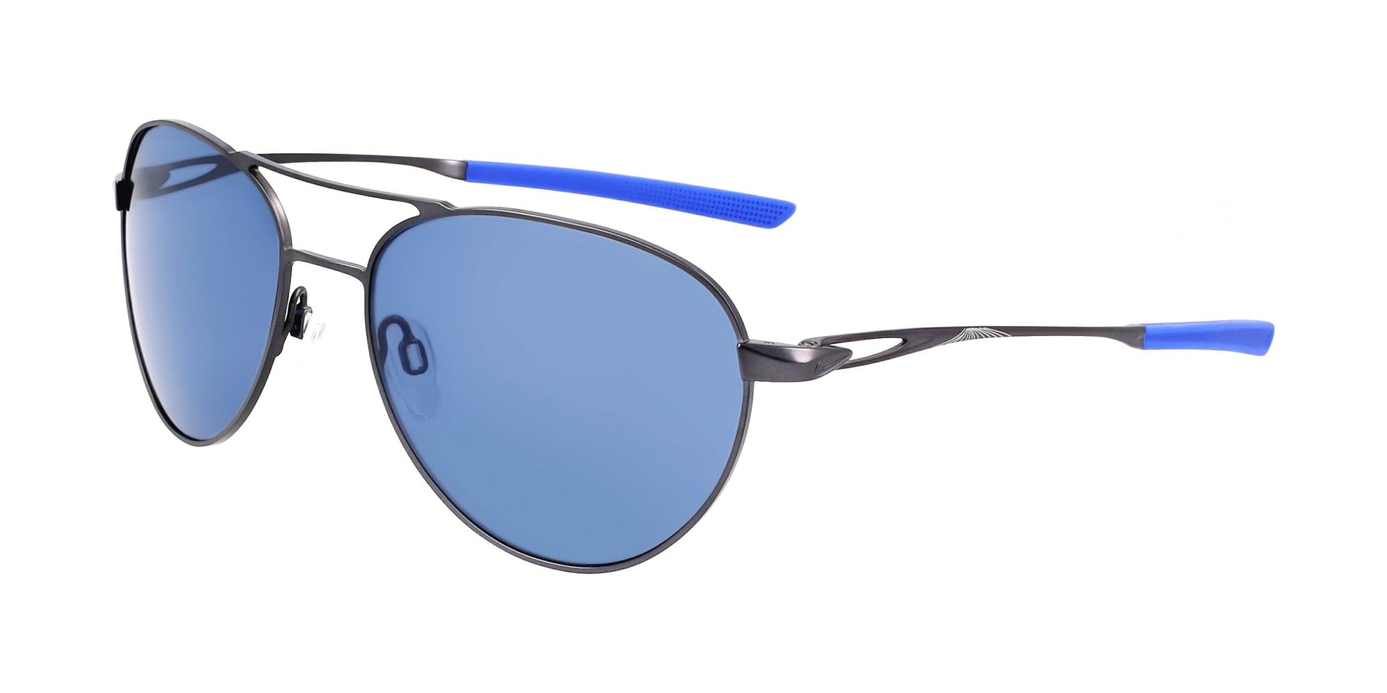 NIKE Occhiali da Sole ACE DRIVER I PL N IW5881X Satin gunmetal/polr lite blu 59/18/145 Uomo