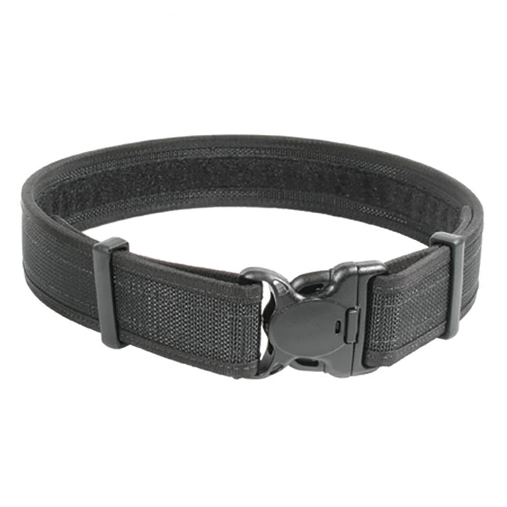 BLACKHAWK Black Reinforced 2-Inch Web Duty Belt with Loop Inner - Medium