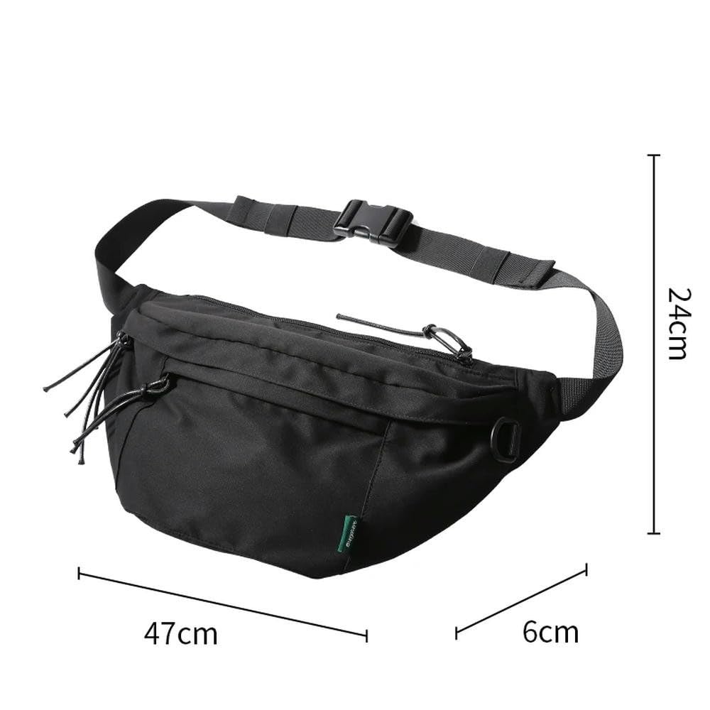 NYSDM siatkowy design moda męska torba na klatkę piersiową 24,6 cm wodoodporna oddychająca wielowarstwowa Oxford sport kolarstwo krótka podróż talia torba, Typ a