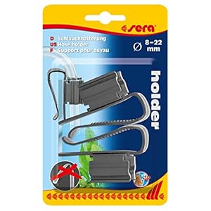 sera Supporto per Tubo da 8 – 22 mm per Acquario, Accessorio Ideale per Un Cambio d’Acqua