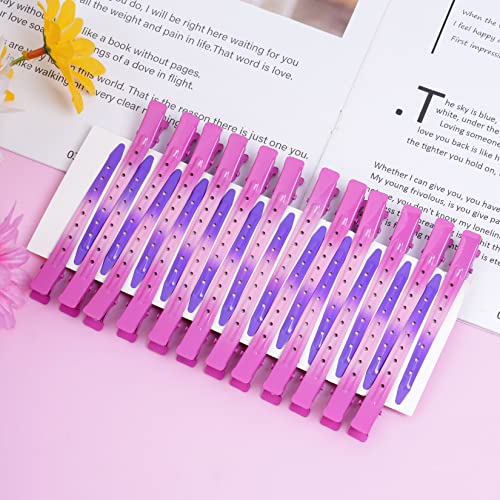 image for 24 Packs Duck Bill Clips, Bantoye 3.35 Inches Rustproof Metal Alligato