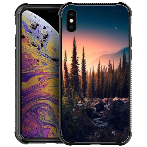 Coque iPhone X Xs Mountain Dreams pour les passionnés de nature