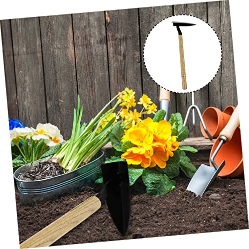 Azada triangular para jardín con mango largo y alta resistencia miniatura 5