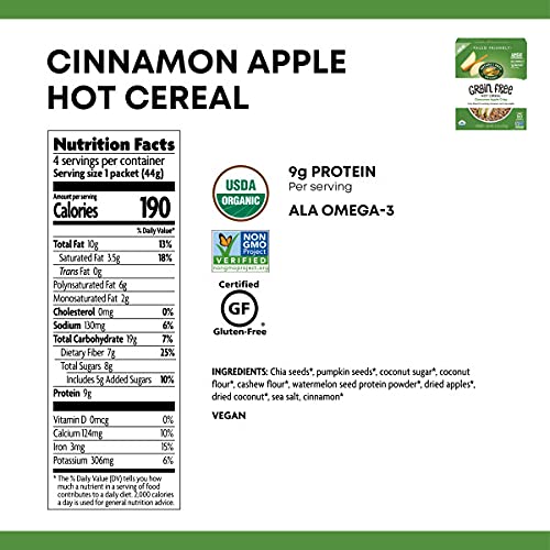 Vista 6 de Natures Path - Harina de avena instantánea sin gluten orgánica