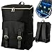 Produktbild Cepewa Thermorucksack | schwarz Polyester 600D 28x41x14cm | Fassungsvermögen 20L | Isolierter Rucksack