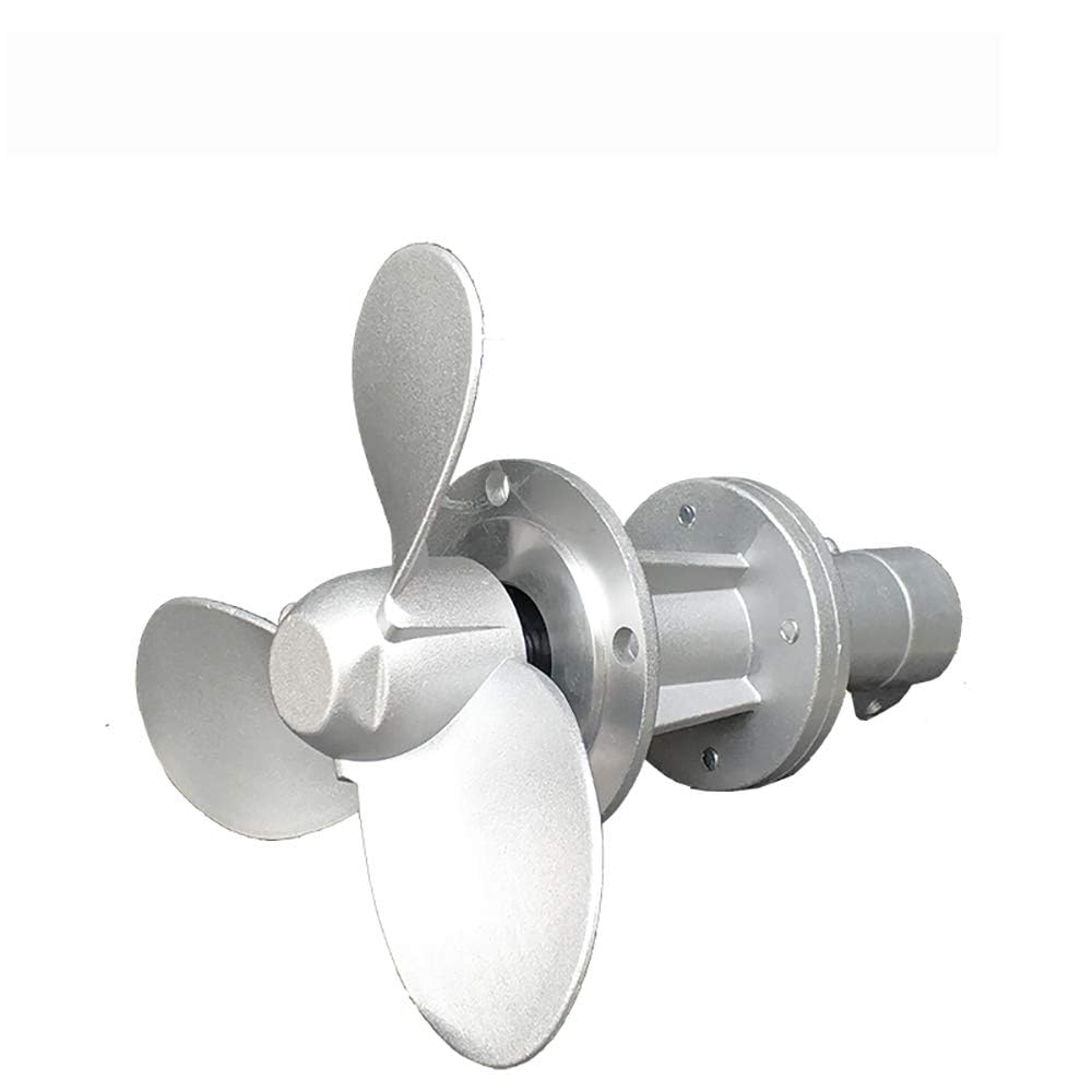 iDili DIY Gasoline Lawn Mower Modified Boat Propeller Grass Trimmer Brush Cutter Spare Parts General Boat Booster (Diameter 26MM, 7 Teeth)