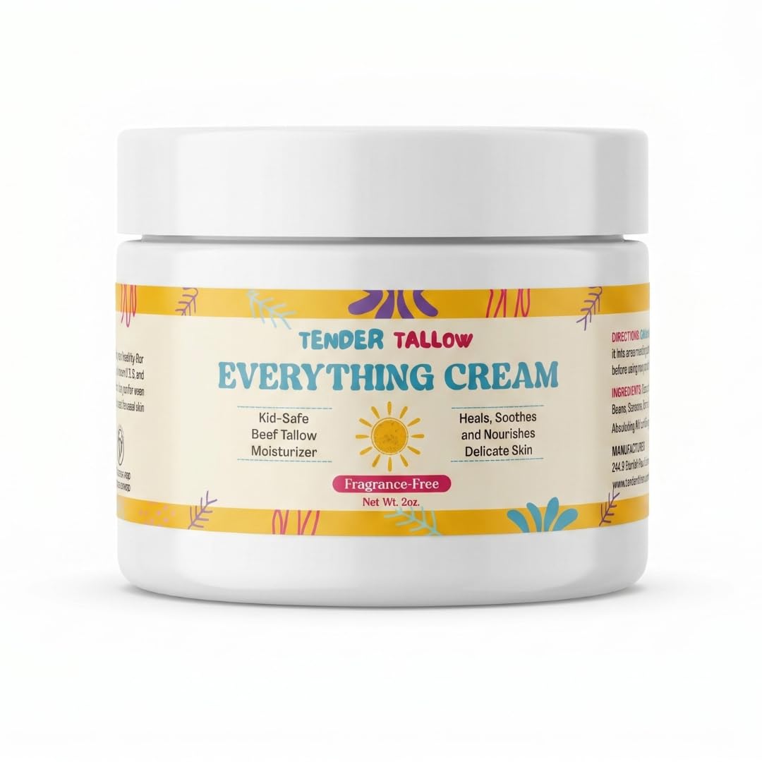 Tender Tallow Grass-Fed Beef Tallow Balm for Babies