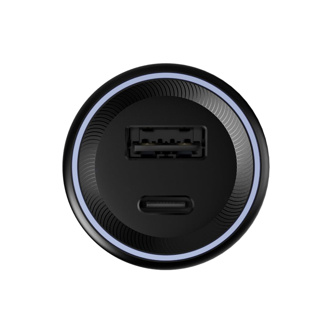 80W Autoladegerät SuperVOOC Kfz-Schnellladeadapter mit USB-A & USB-C Ladekabel – Dual Port Autoladegerät inkl. Ladekabel für Oppo Find X9 X8 X7 X6 X5 Reno15 14 13 12 11 10 UVM