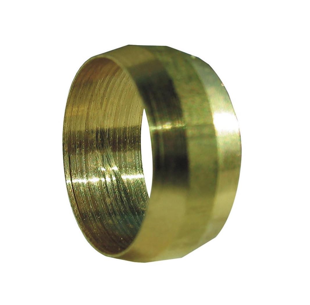 Homeplus+ 1/8 in. Compression X 1/8 in. D Compression Brass Sleeve