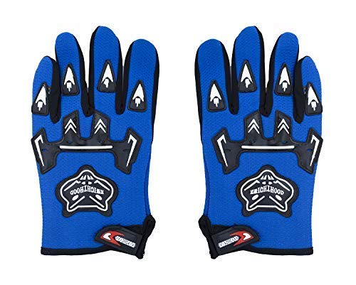 MAJIK Anti-Slip Hand Glove for Bicycle Riding for Men (Black)