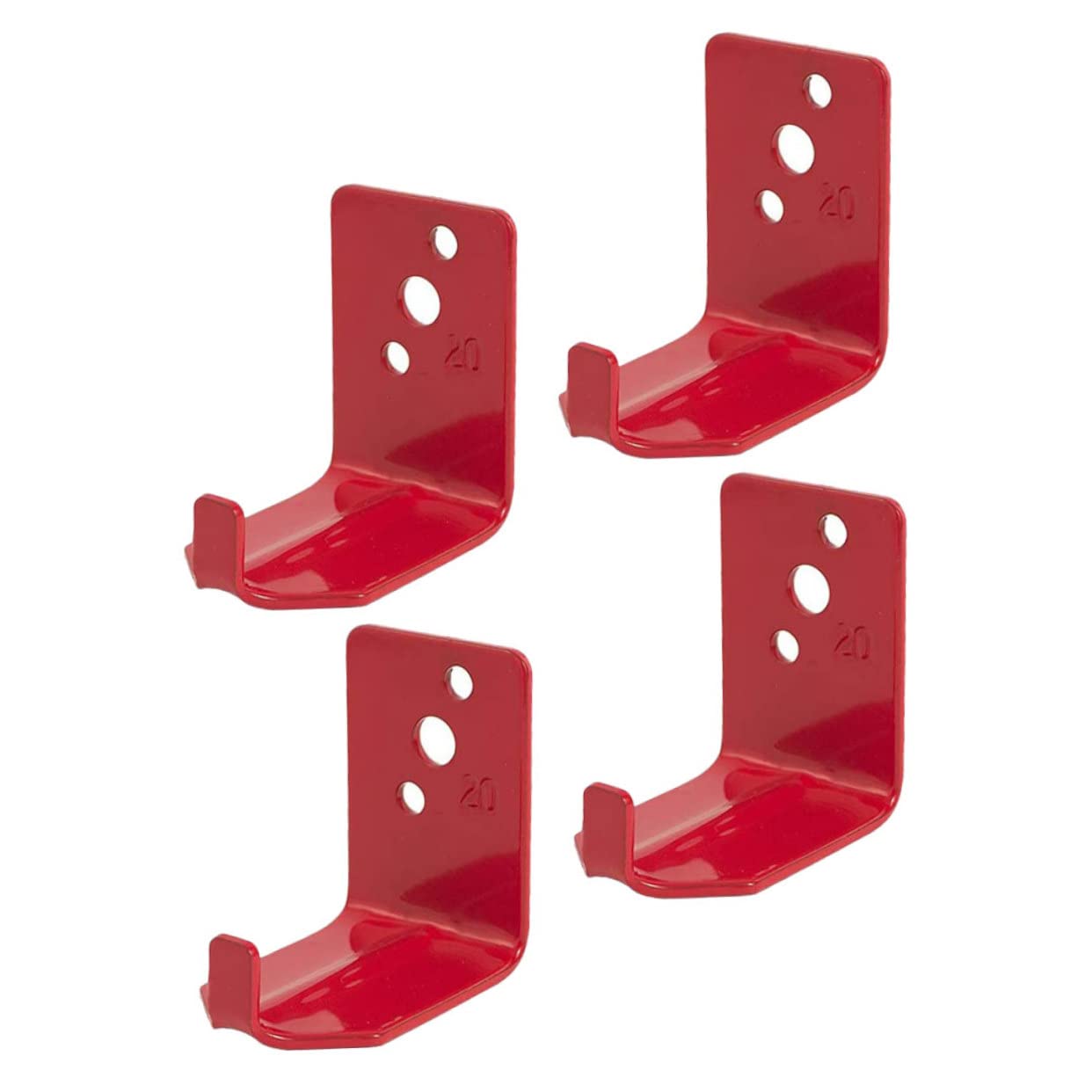 Sponsored Ad – UKCOCO Fire Extinguisher Holder: Wall Mount Fire Extinguisher Bracket Universal Holder with Accessories Easy Installation for Home Office School Use,4 pcs