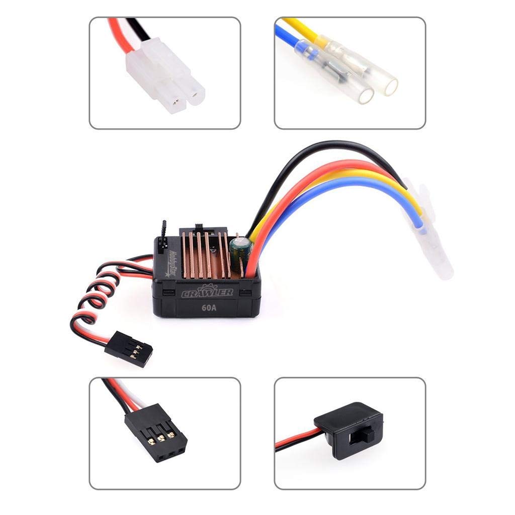 Esc V2 Hobbywing SkyWallker 30A 40A 60A Pin 2s 3s 6sHàng Chính Hãng - Foto 2