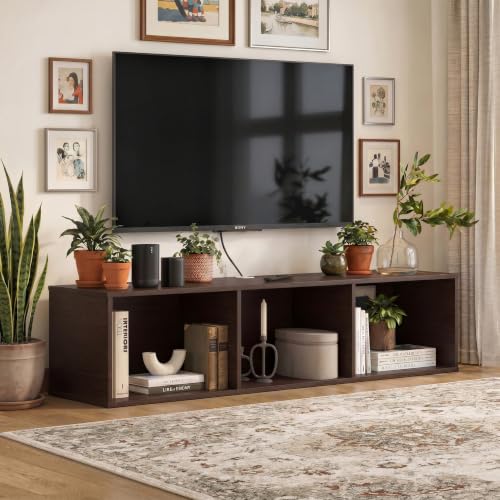 Image of Wakefit Silena Engineering Wood TV Unit - Wenge