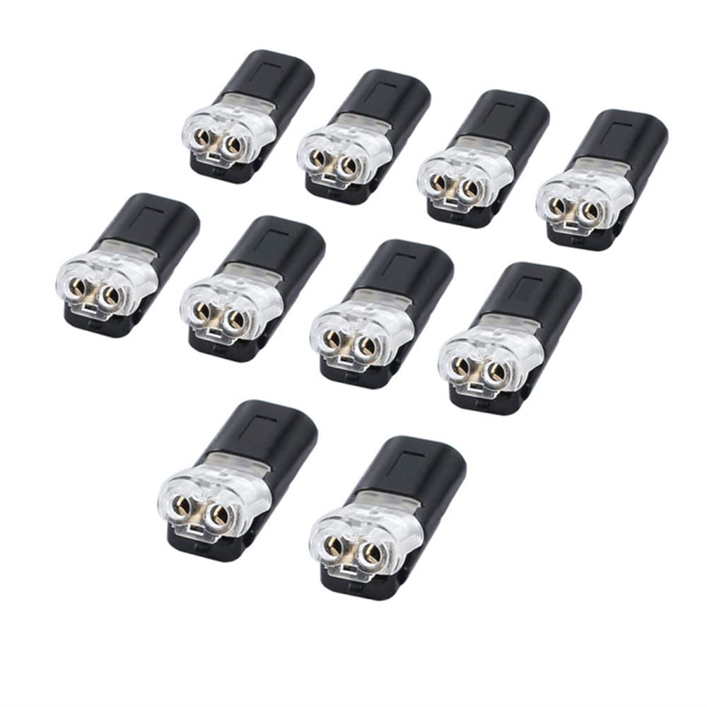 Quick Connect Wire Connectors 15-Pack Low Voltage Wire Connectors -  No-Strip Quick Splice Terminals (I-Type) Wago Wire Connectors, image size:1000x1000