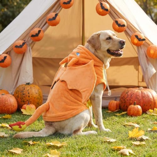 Littledropet Halloween Large Dog Wing of Fire Dragon Costume Outfits,3XL — view 4