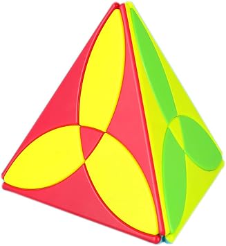 Willking Clover Pyramid Magic Cube 3 Leaf Tetrahedron Puzzle Cubo Magico Educational Toys Stickerless