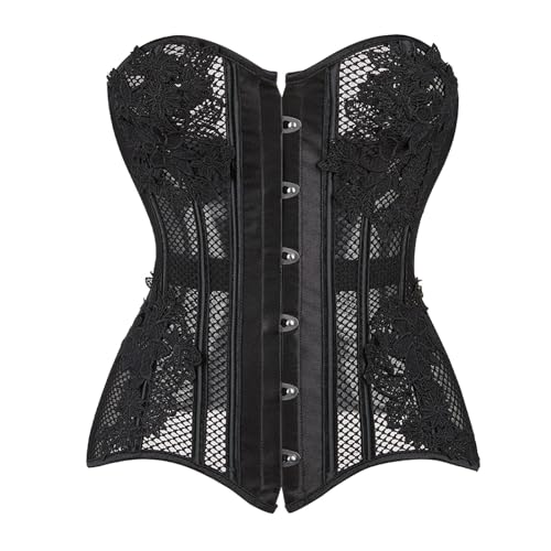 Body gainant élégant avec effet corset et résille respirante pour affiner la silhouette