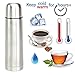 Vacuum Flask, 17 Oz BuyAgain Double Wall Stainless Steel Beverage Insulated Bottle With Screw Top & Leak Proof.