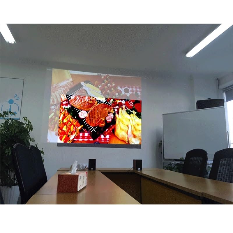 Pantalla de proyector con tela reflectante de 84 pulgadas miniatura 3