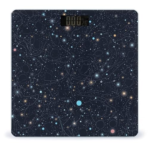 Báscula inteligente digital para baño con pantalla LCD miniatura 1
