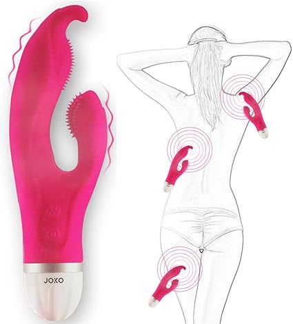 Vibrador del conejo, motor doble del vibrador del consolador ...