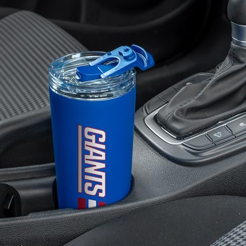 Image of Rico Industries NFL Football 24oz Stainless Steel Tumbler with Lid and Dual Functioning Lid