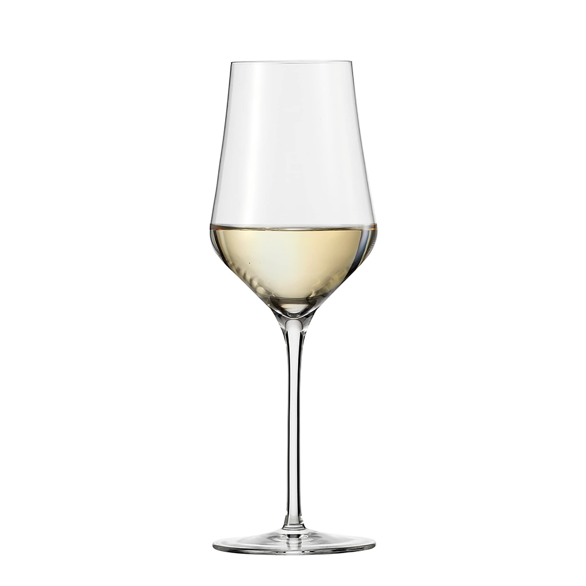 Eisch Sky White Wine Crystal Glass, SensisPlus Aeration Technology, Lead-Free, Dishwasher Safe, Set of 2, 13.4-Ounce