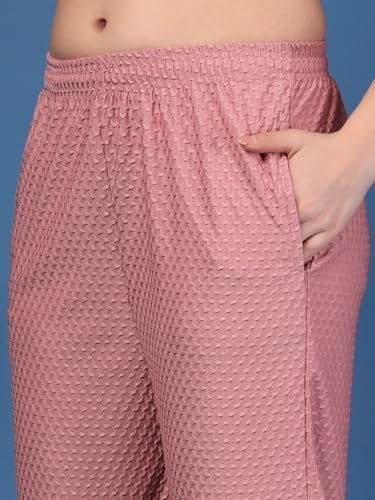 Image of UZARUS Women's Ultra-Soft Baggy Fit /Relaxed Fit Joggers with Side Pockets & Gripped Hem