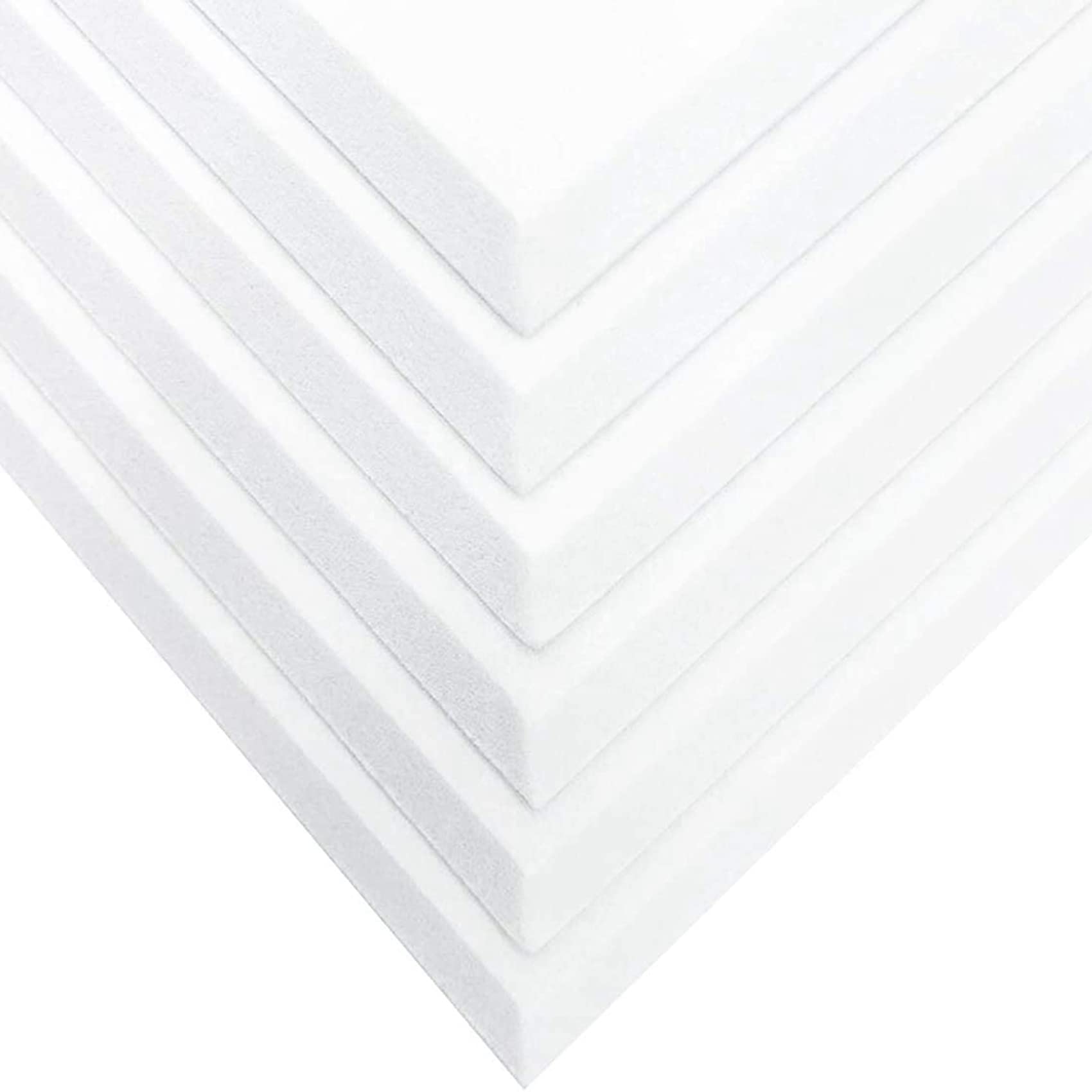 36PCS Panel de Absorción Acústica 12Pulgadax 12Pulgadax 0.4PulgadaAcolchado Una Prueba de Sonido para Aislamiento de Graves de Eco para Acústica