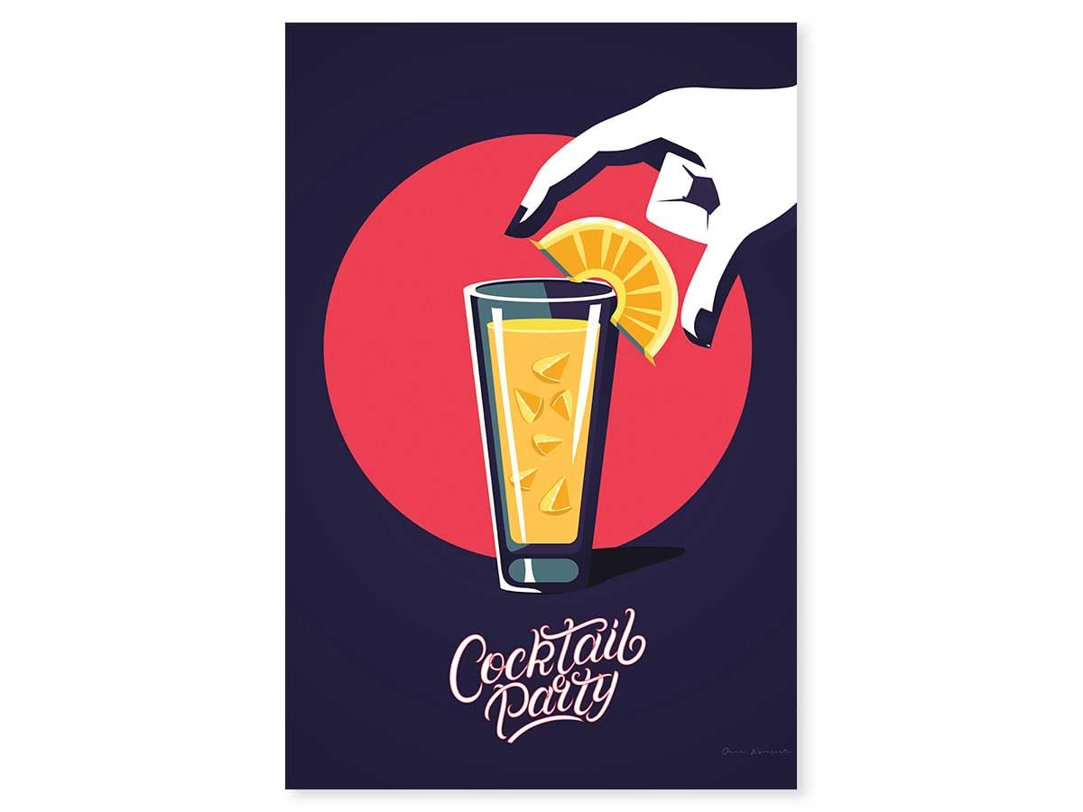 Tableau cuisine cocktail party alu idéal pour animer vos apéritifs entre amis