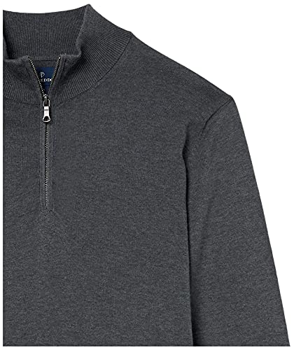 Buttoned Down Men's Supima Cotton Lightweight Quarter-Zip Sweater - Image 6