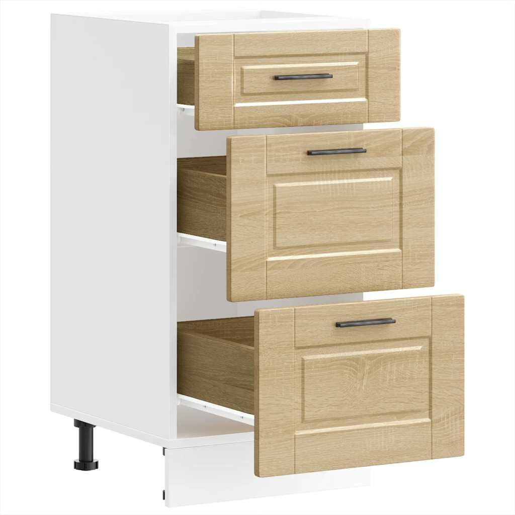 vidaXL Mueble bajo de Cocina Porto Roble Sonoma Madera reconstituida