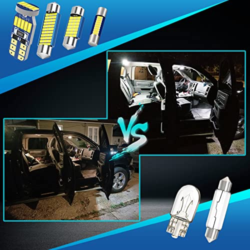 Kit de luces LED interiores para Toyota Tacoma 2005-2021 (12 unidades) miniatura 3