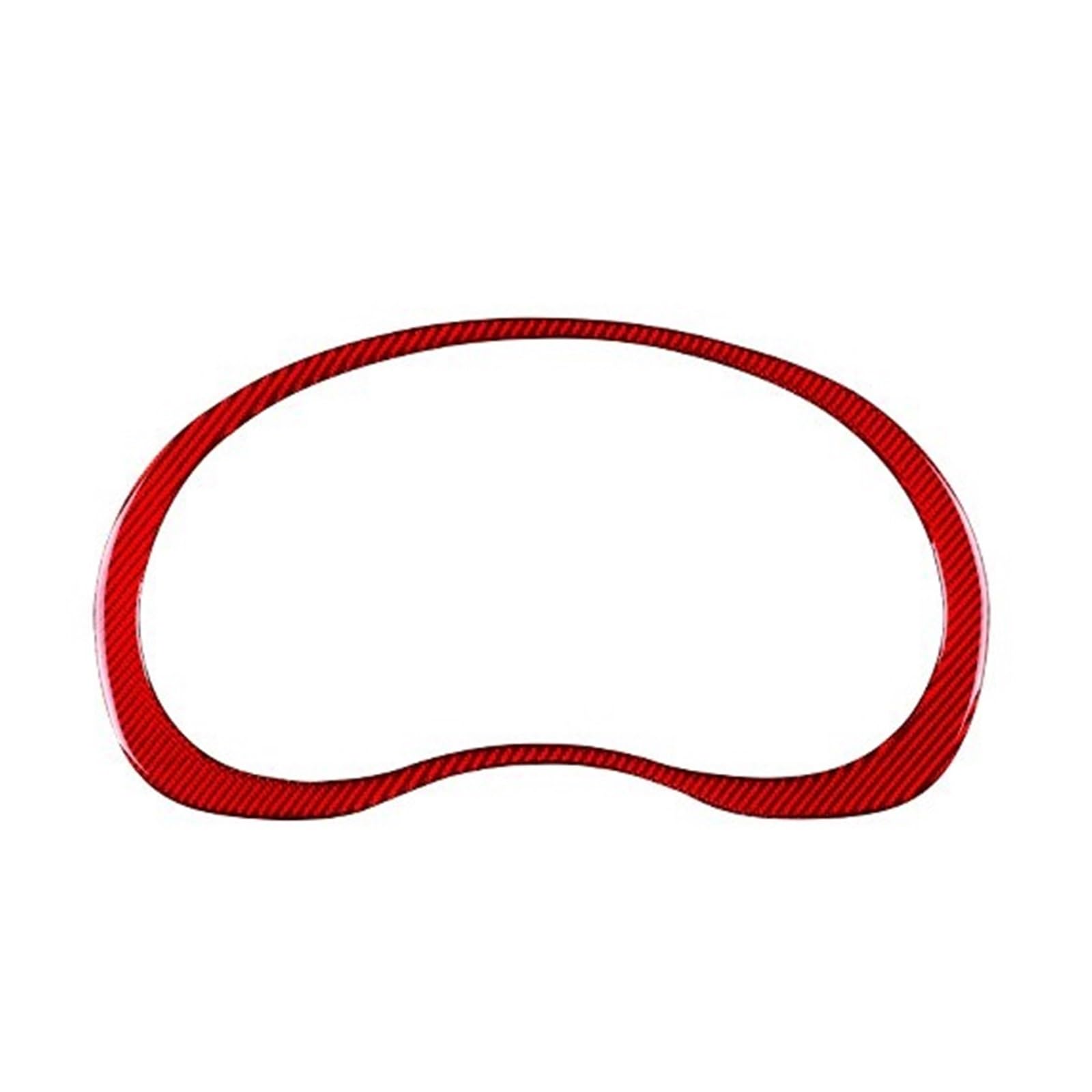 for Subaru for WRX for Saloon 2015 2016 2017 2018 2019 2020 2021 LHD RHD Car Speedometer Dashboard Sticker Car Interior Mouldings(Red Carbon)