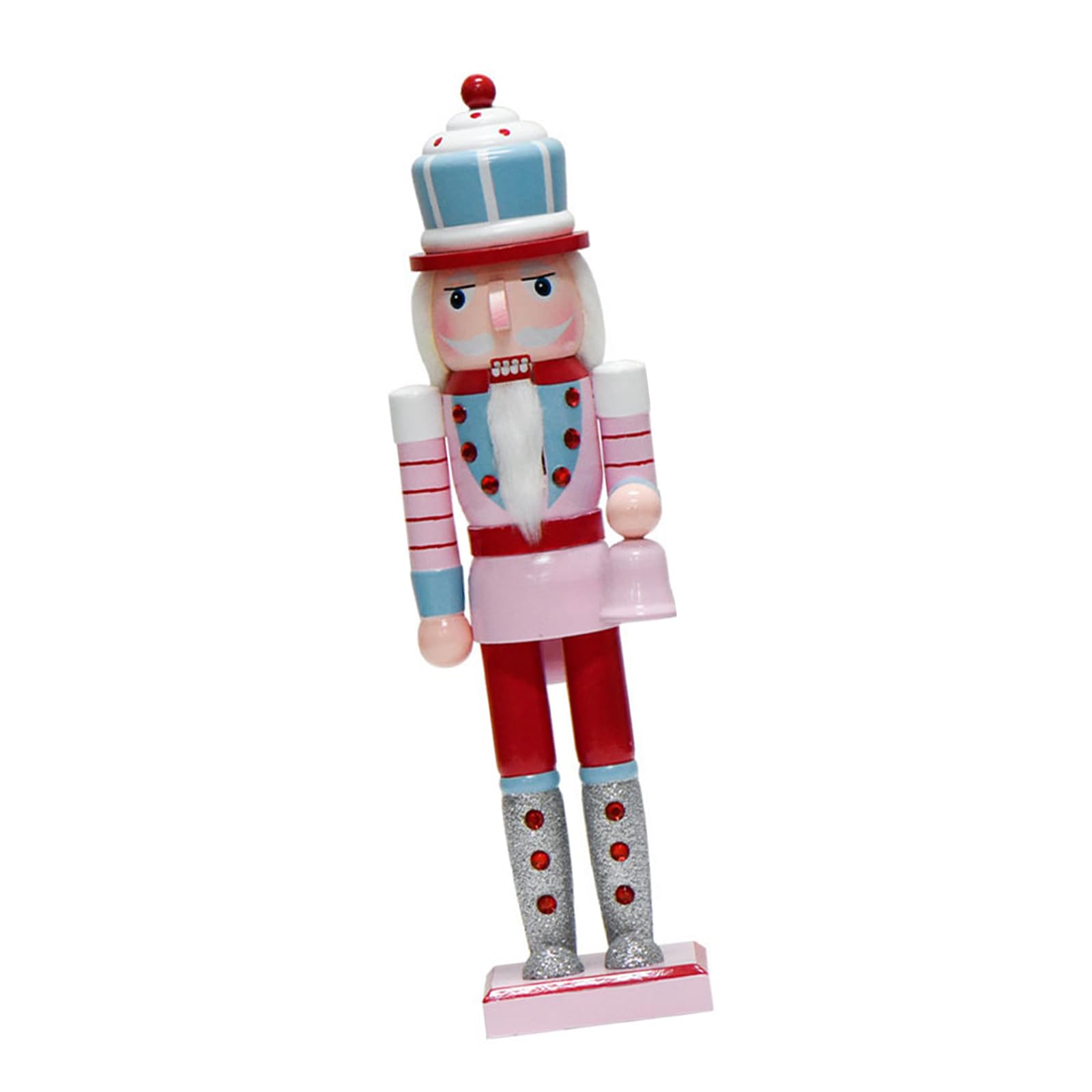 Casse-noisette figurine poupée bois déco Noël jouet fille 38cm