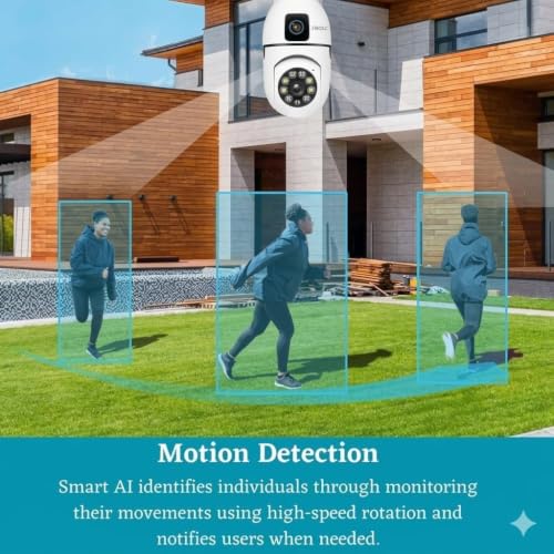 Image of DDLC 4MP /8MP WiFi Smart Light Bulb Camera for Home | Full HD | Color Night Vision | Two Way Audio | Wireless Indoor Security Camera with Mobile App V380 Pro (Dual Lens Light Camera)