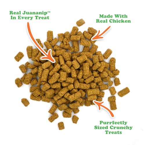 Image of Doggijuana Calming Dog Treats, Chicken, 6 oz | Multi-Benefit, Low Cal | Calming dog treats with catnip, chamomile & L-Tryptophan; natural anxiety & stress relief; low-calorie training reward
