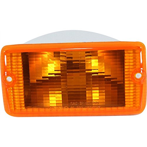 Evan-Fischer Turn Signal Light compatible with Jeep Wrangler 01-06 LH Lens and Housing