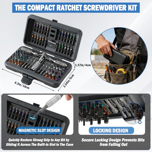 AirPlus 66 in 1 Magnetic Screwdriver Set