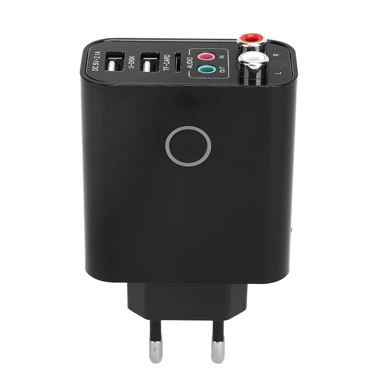 Akozon 2 in 1, eine App -Steuerung 110 240 V 5.0 Empfänger Sender Wireless (Fernbedienungsversion EU-Stecker)