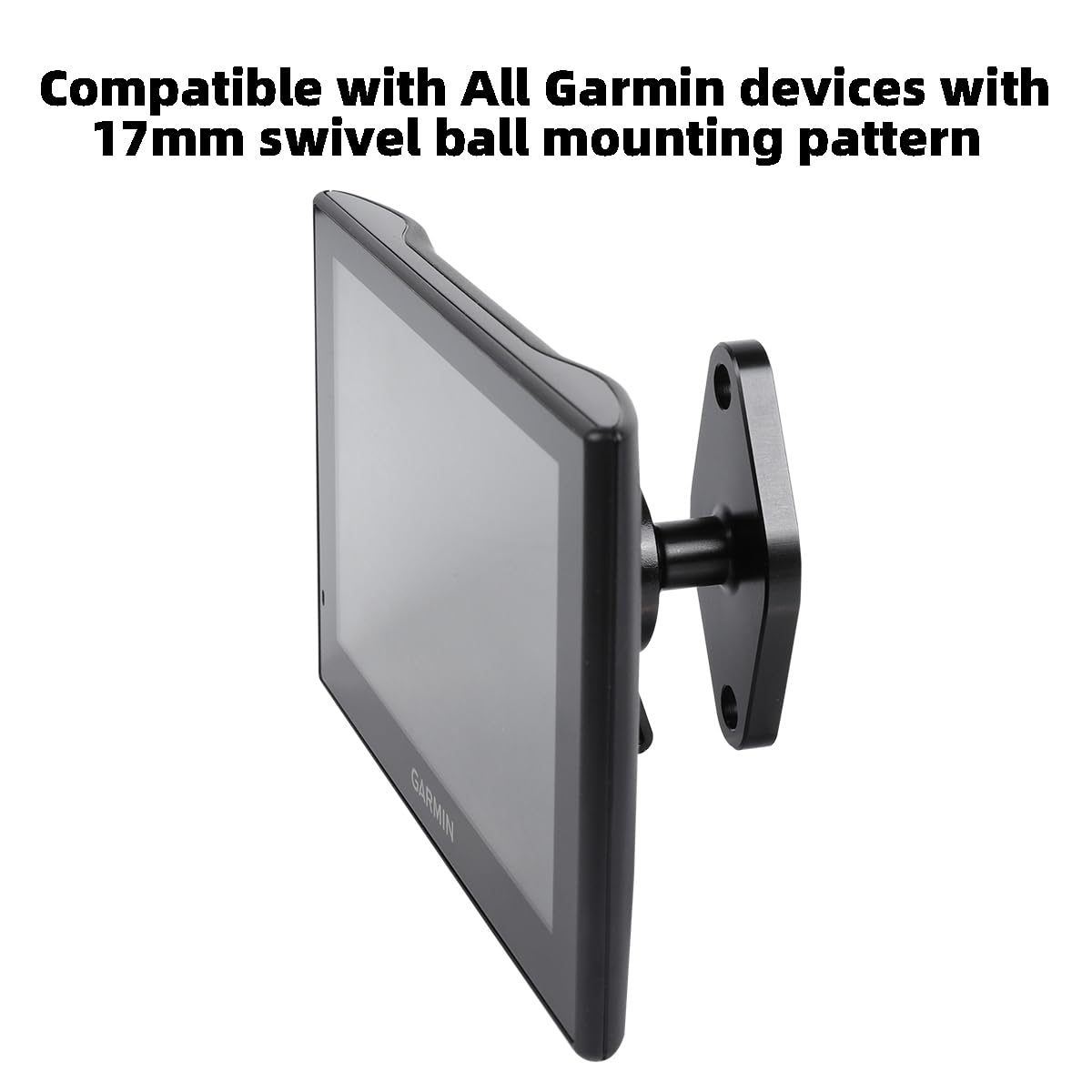Base A Sfera Da 17 Mm Con Piastra AMPS In Lega Di Alluminio - Supporto Universale Per Garmin, Telefono O Tablet, Con Viti E Dadi
