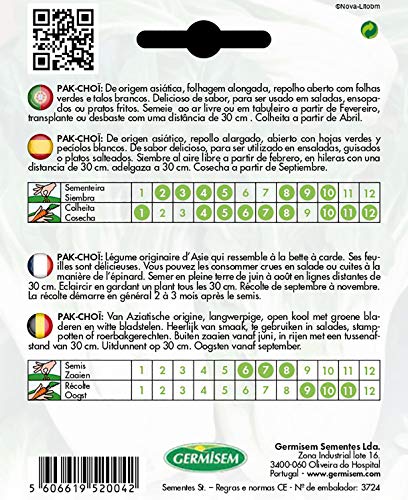 Germisem Pak Choï Chinese Kool Zaden 3 g - Image 3