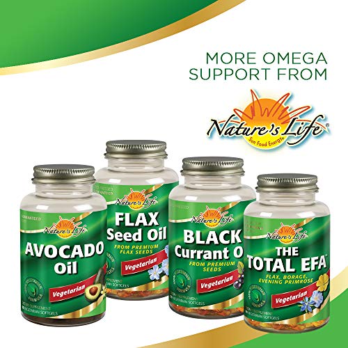 Nature's Life Pumpkin Seed Oil 1000 Mg, Vegetarian | For Cardiovascular And Prostate Health Support | 90Ct #TOP4