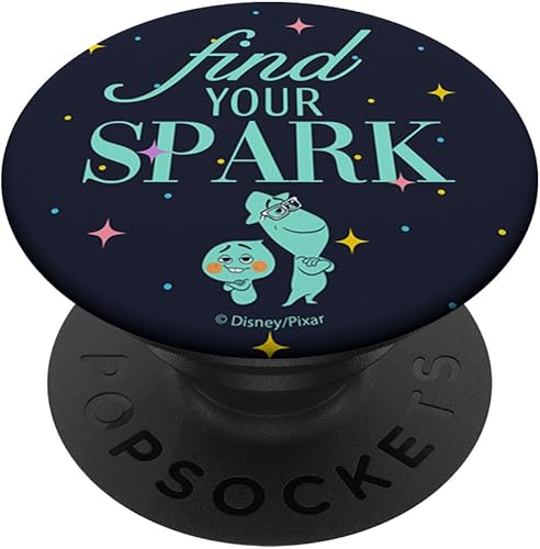 Disney Pixar Soul Encuentra tu chispa de retrato PopSockets intercambiables PopGrip