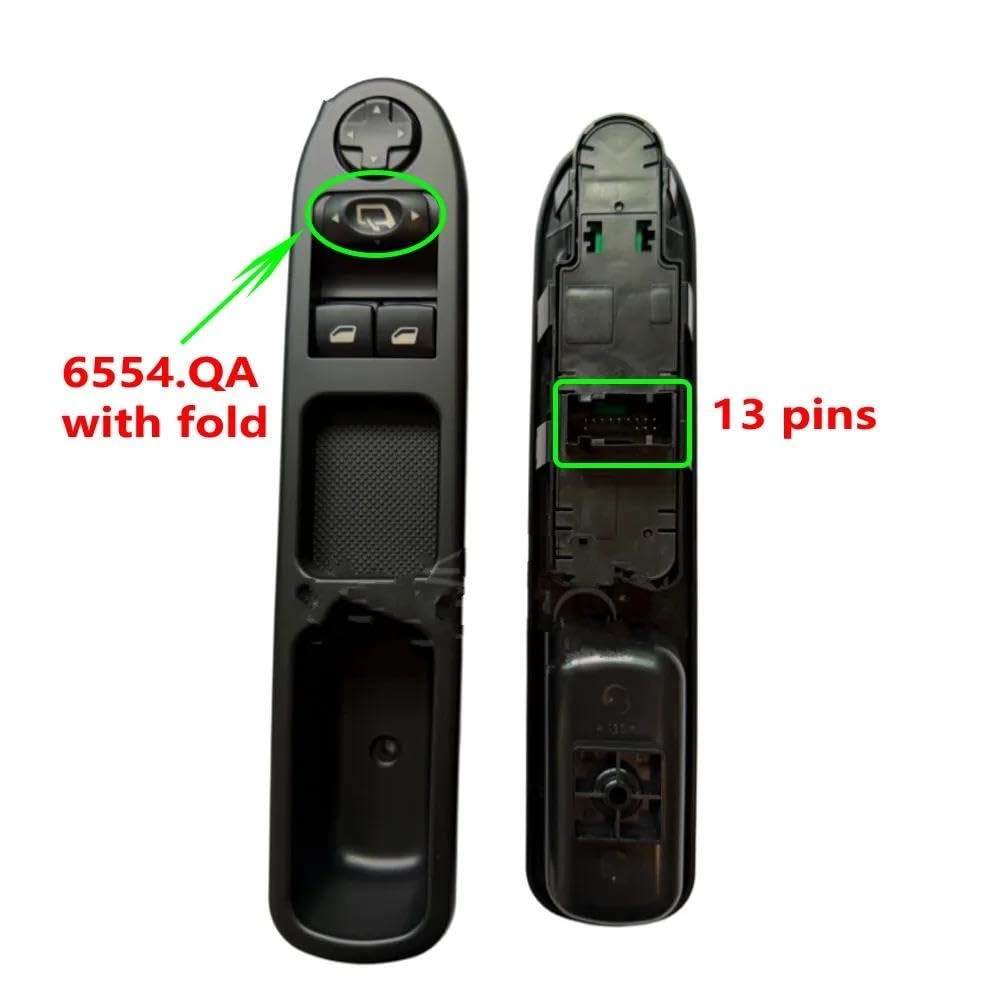 elevalunas Para Peugeot 207SW Para Citroen 2009-2014 cristal auto