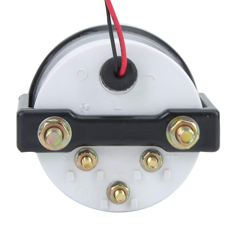 Manometro olio Kit manometro olio Manometro Lunga durata Prestazioni stabili Facile da usare Sensore automatico ad alta sensibilità 0-100 Psi 12v 52mm/2 pollici